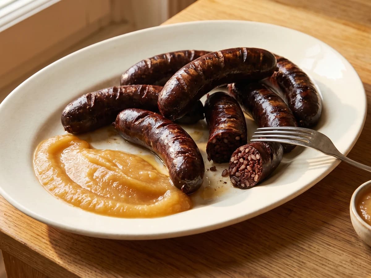 Boudins Noirs à l’Anglaise - Chef Juliette