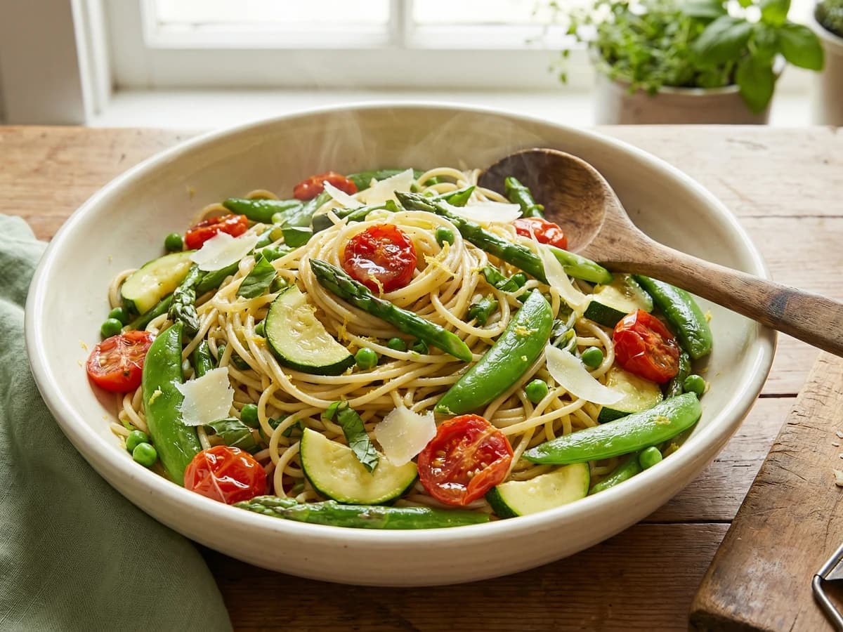 Pasta Primavera - Chef Ally