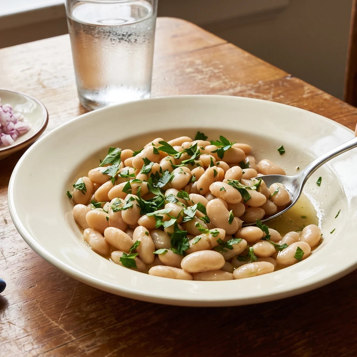 Haricot Beans and Lentil Salads, etc.