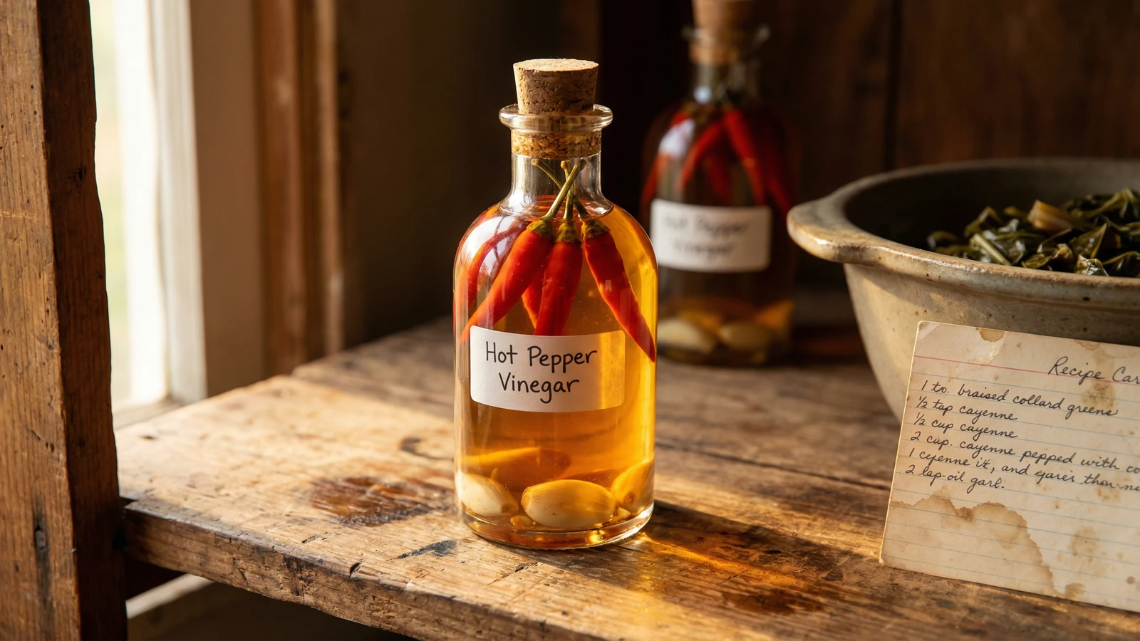 Hot Pepper Vinegar