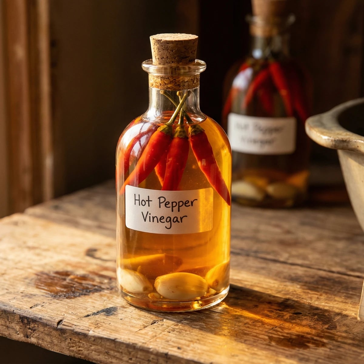 Hot Pepper Vinegar