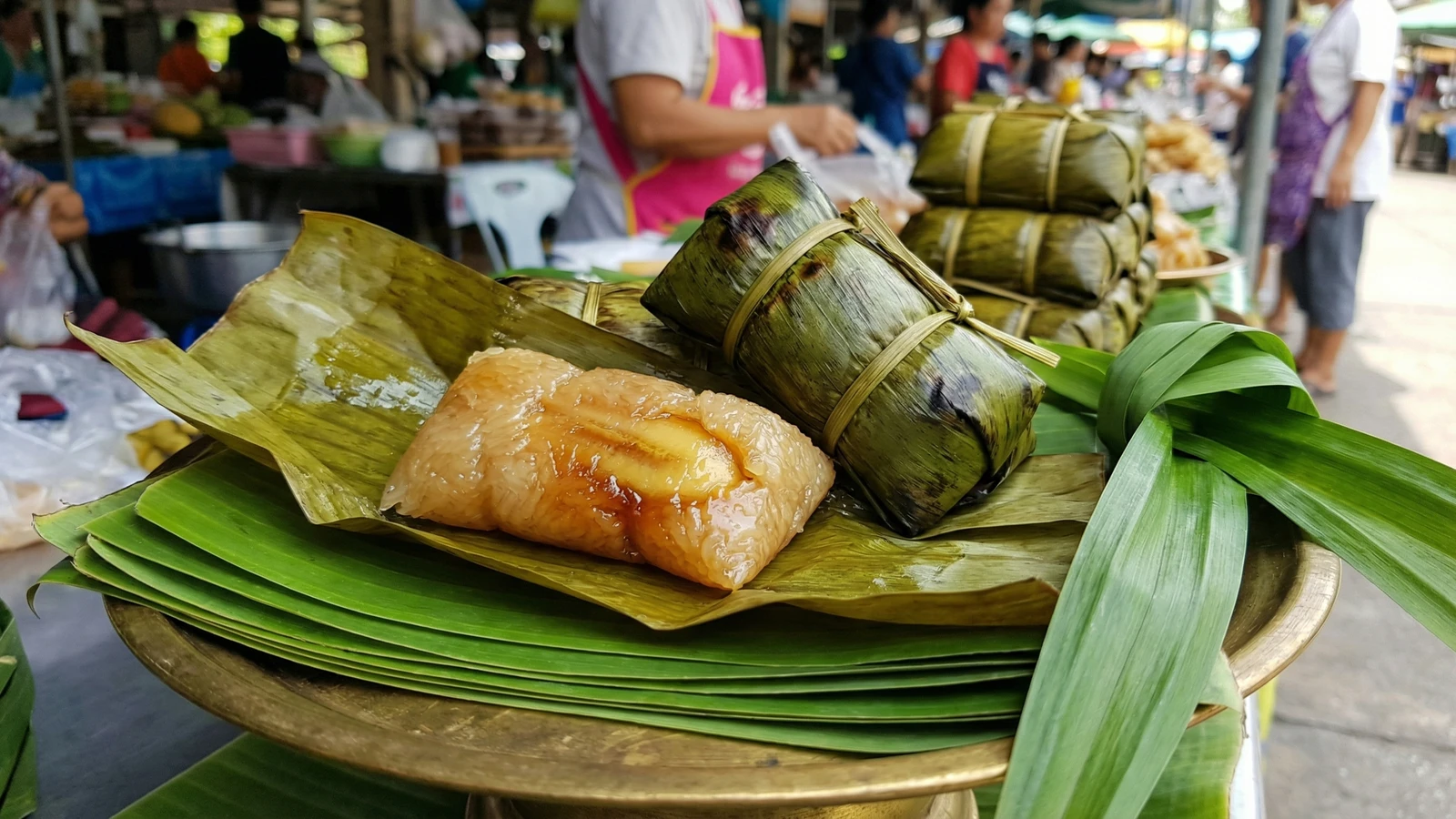 Banana Leaf Sticky Rice (Khao Tom Mat)