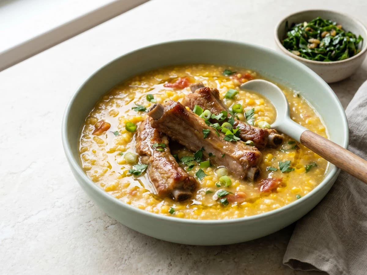 Canjiquinha com Costelinha - Chef Juliana