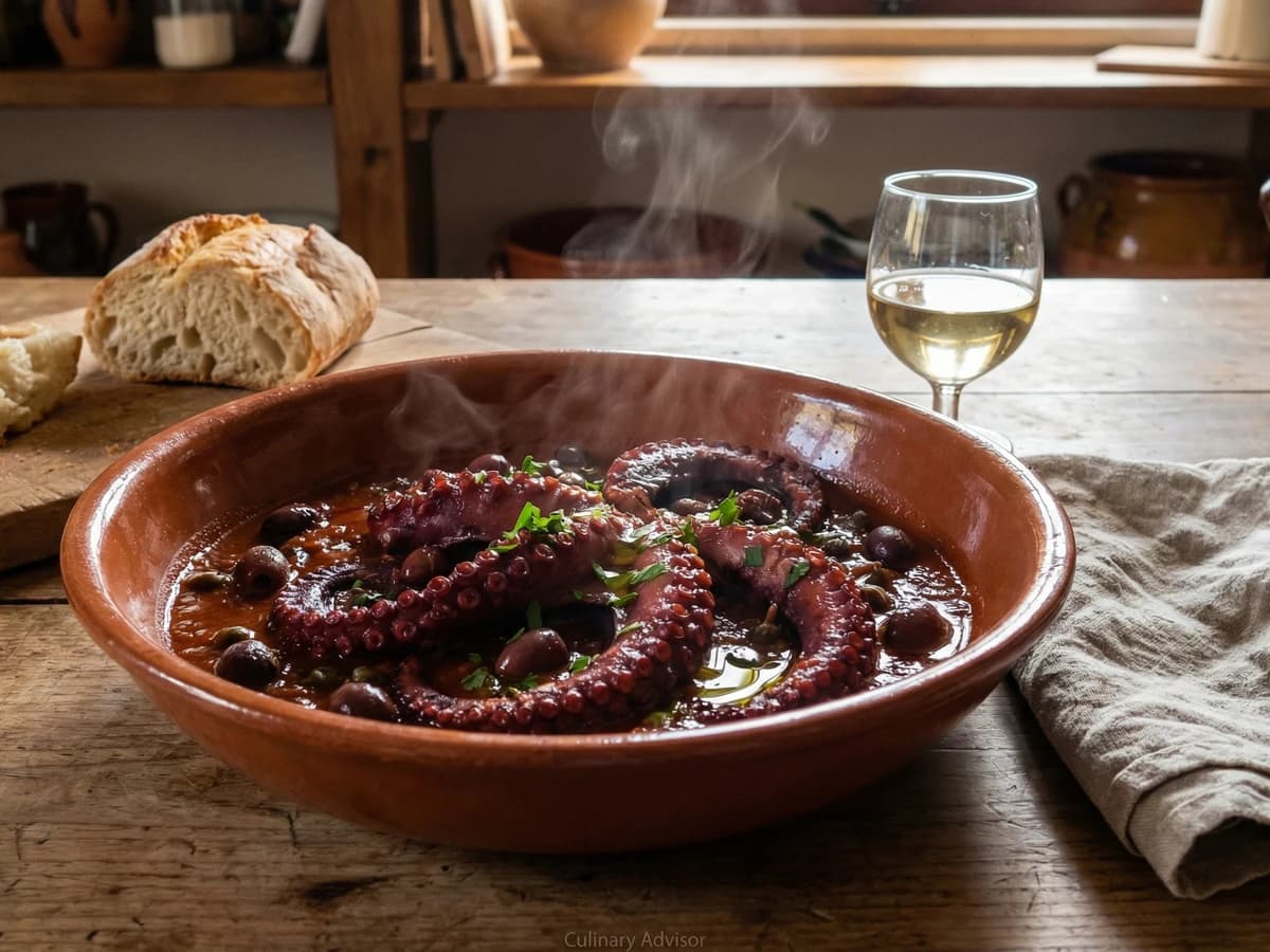 Polpo alla Luciana - Chef Graziella