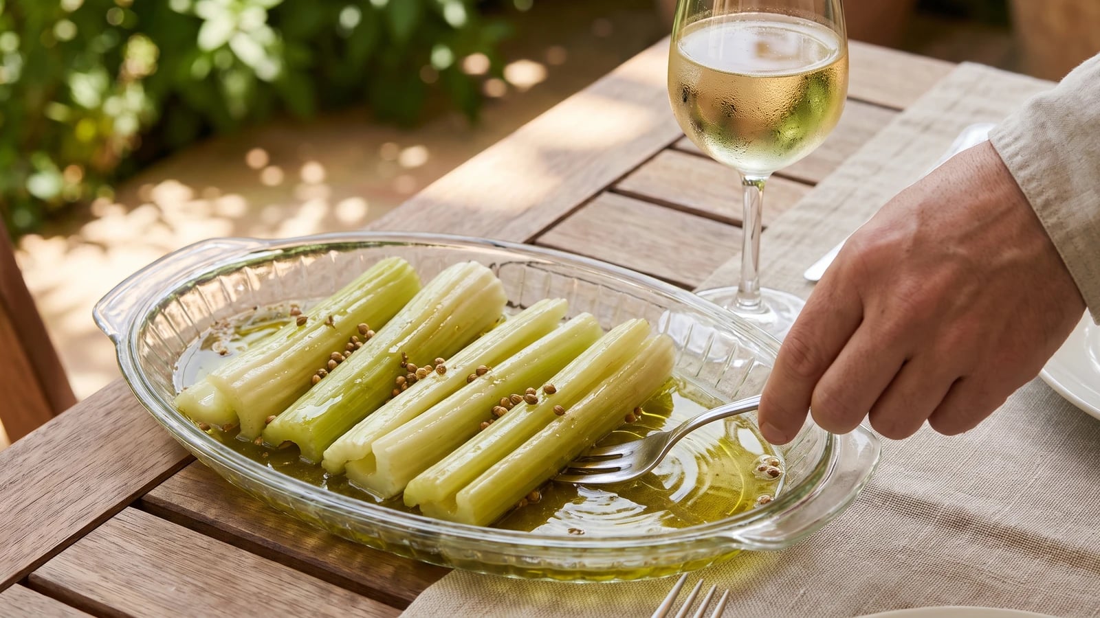 Celery à la Grecque
