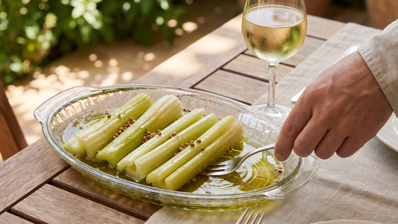 Celery à la Grecque