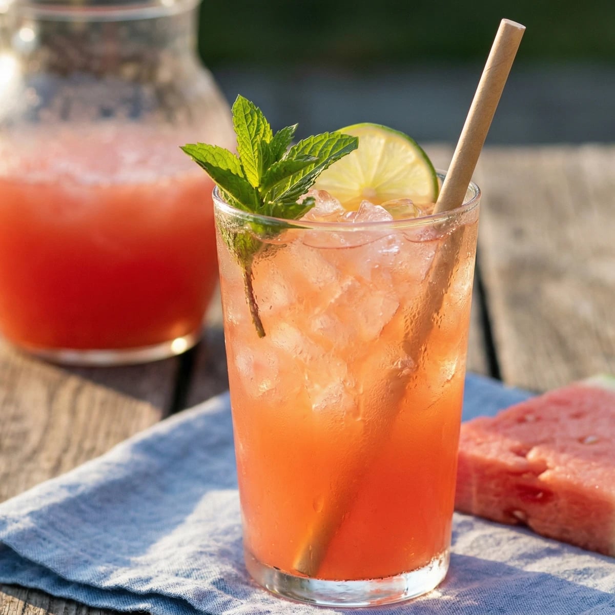 Watermelon Mint Agua Fresca