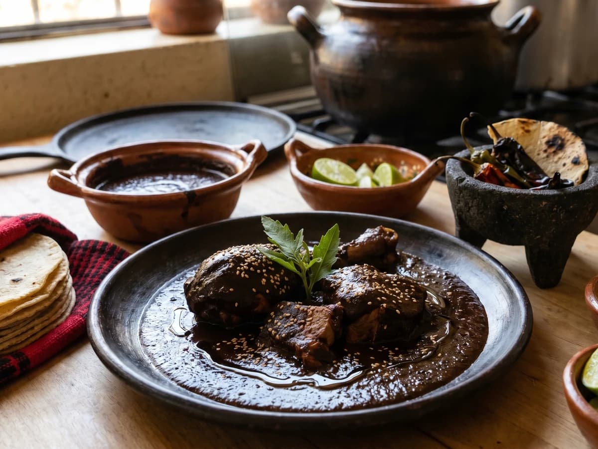 Mole Prieto Tlaxcalteca - Chef Lupita