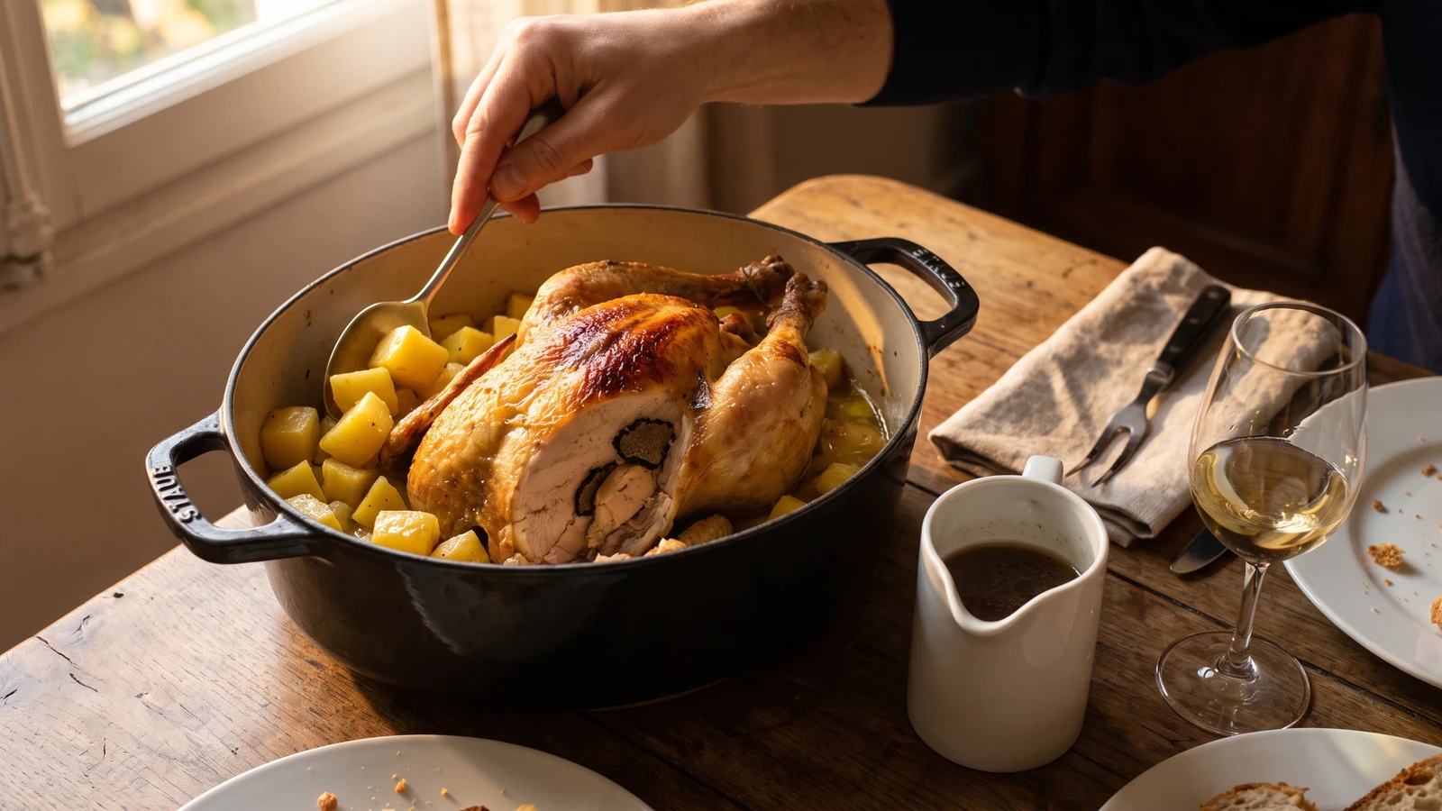 Poularde Victoria