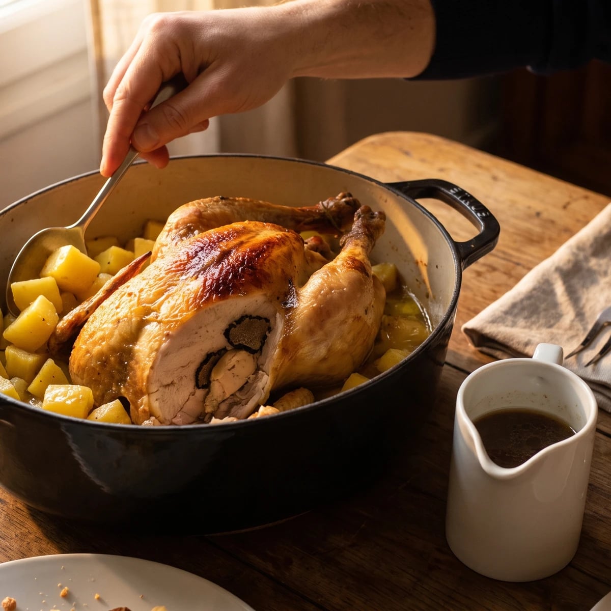Poularde Victoria