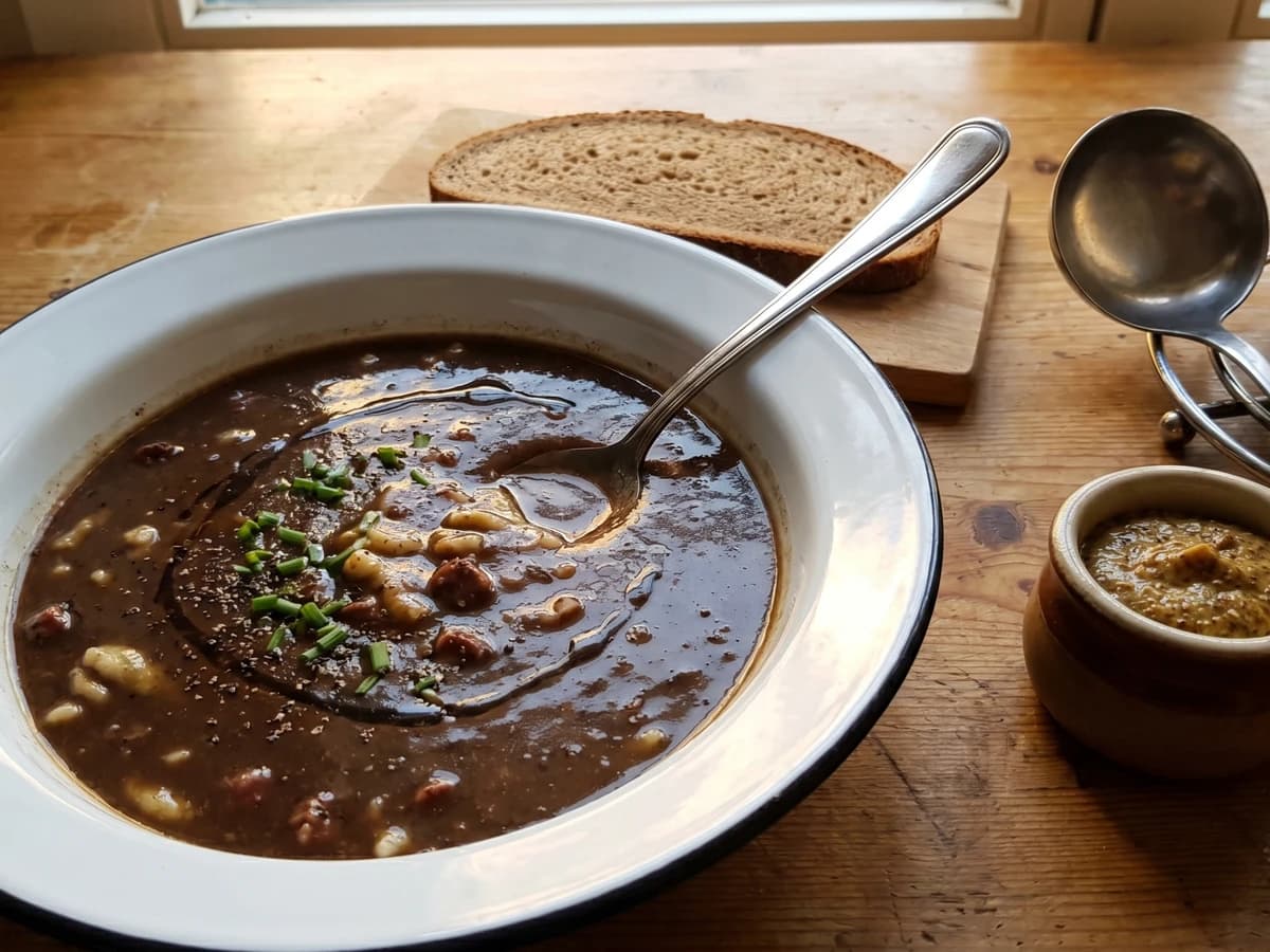 Schwäbische Metzelsuppe - Chef Klaus