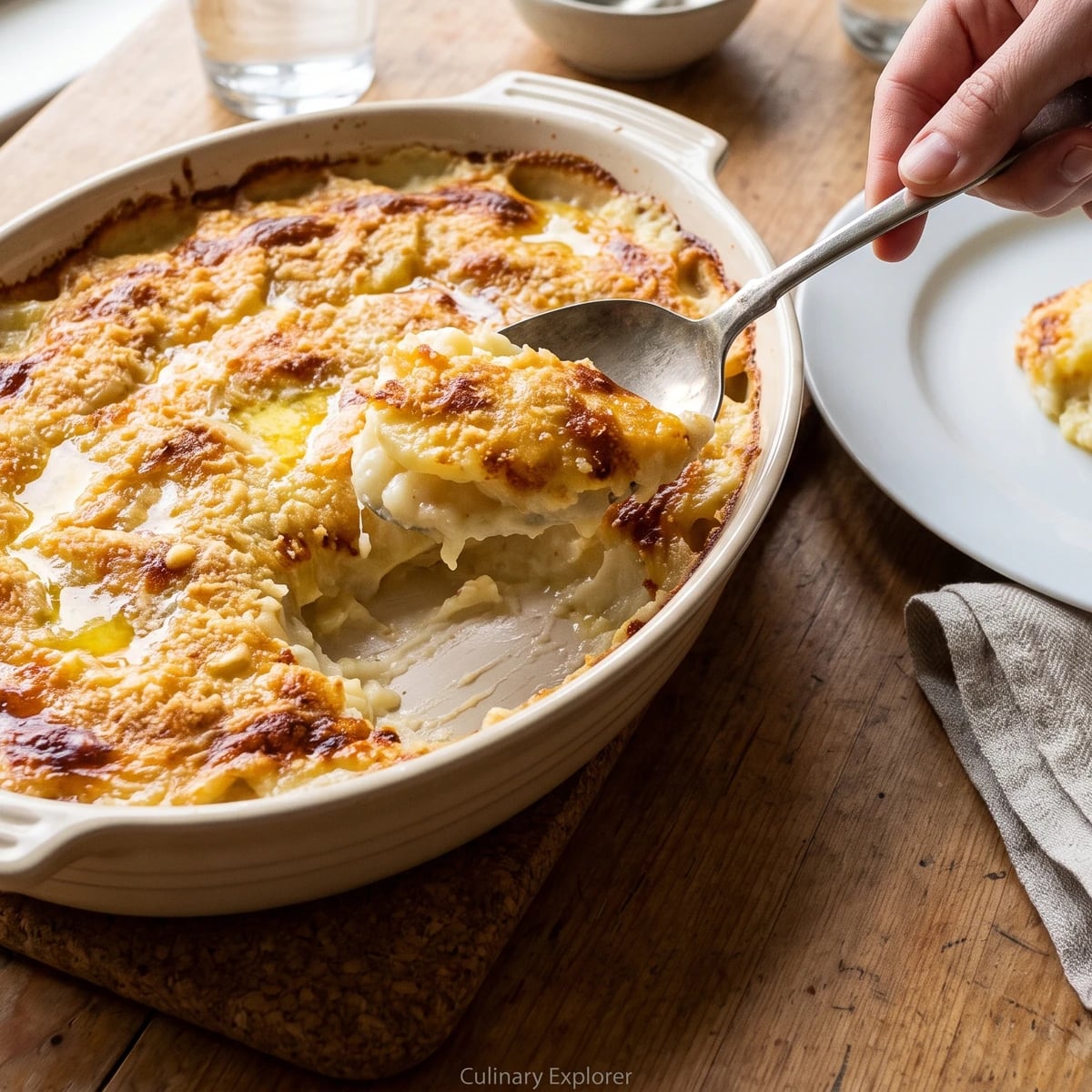 Pommes de Terre Gratinées