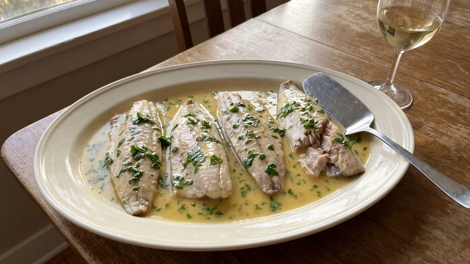 Filets de Maquereau au Persil