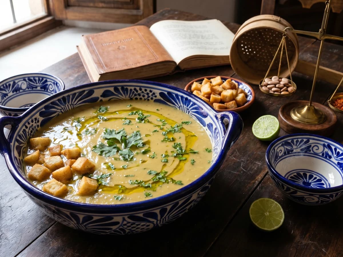 Sopa de Habas Conventual de Vigilia - Chef Lupita