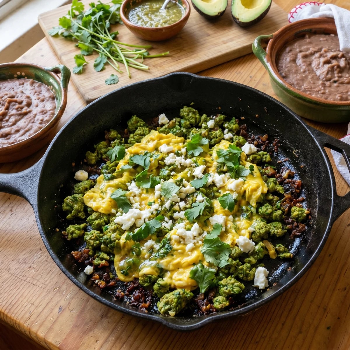 Chorizo Verde Tlaxcalteca con Huevo