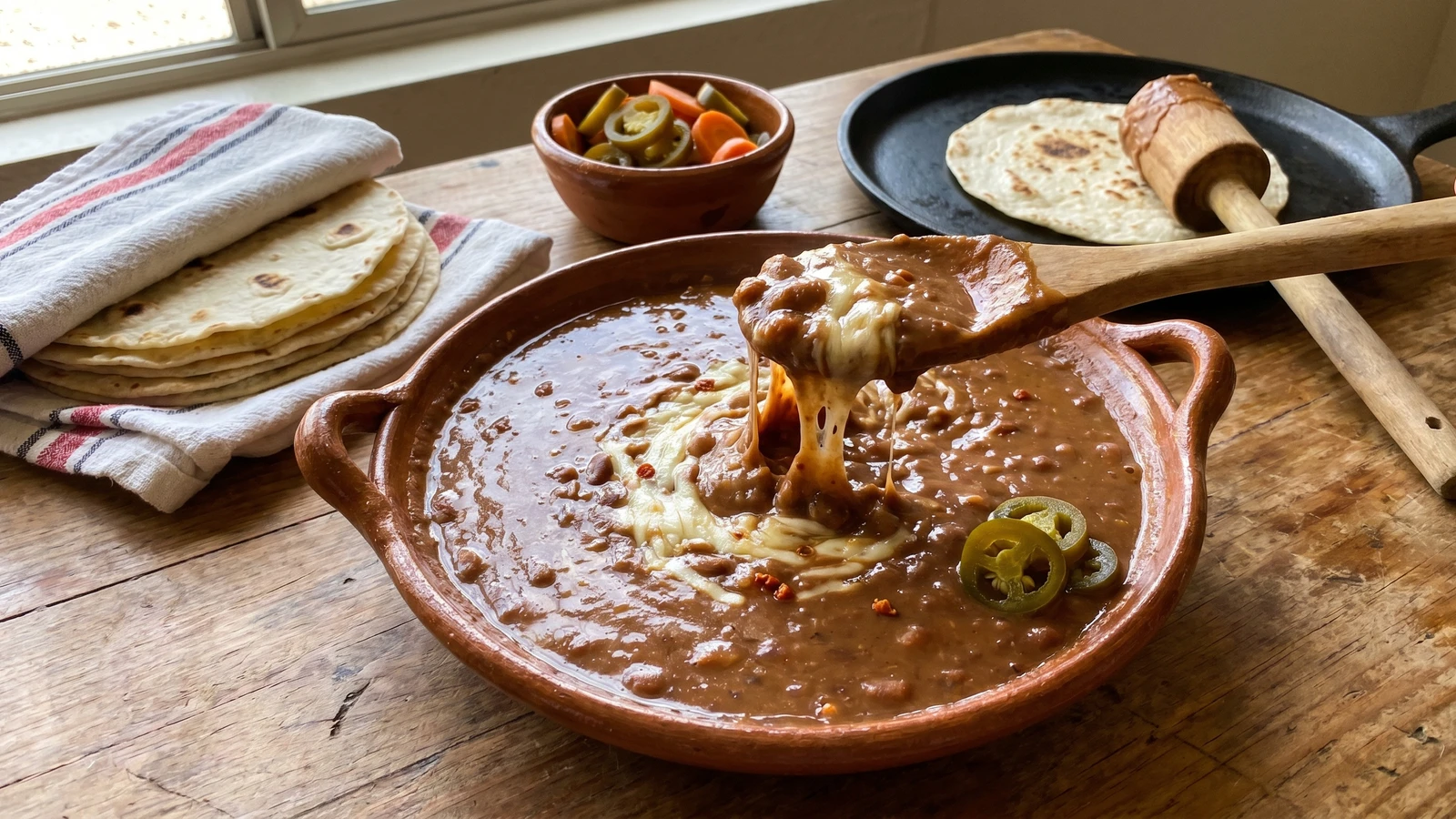Frijoles Maneados Sonorenses