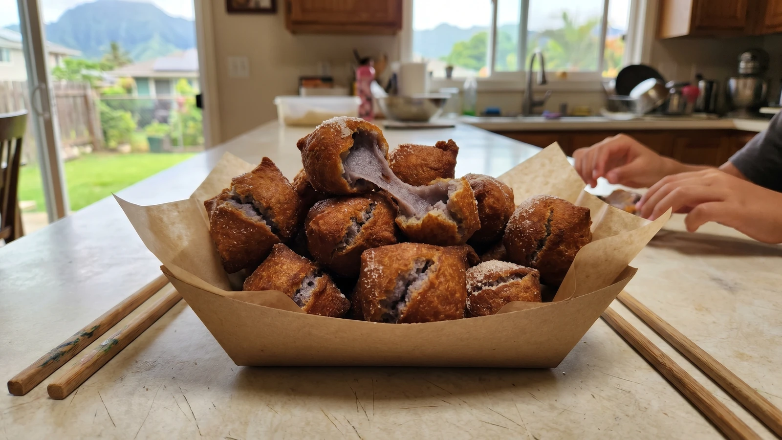 Poi Mochi (Hawaiʻi Local Fried Poi and Mochiko Bites)