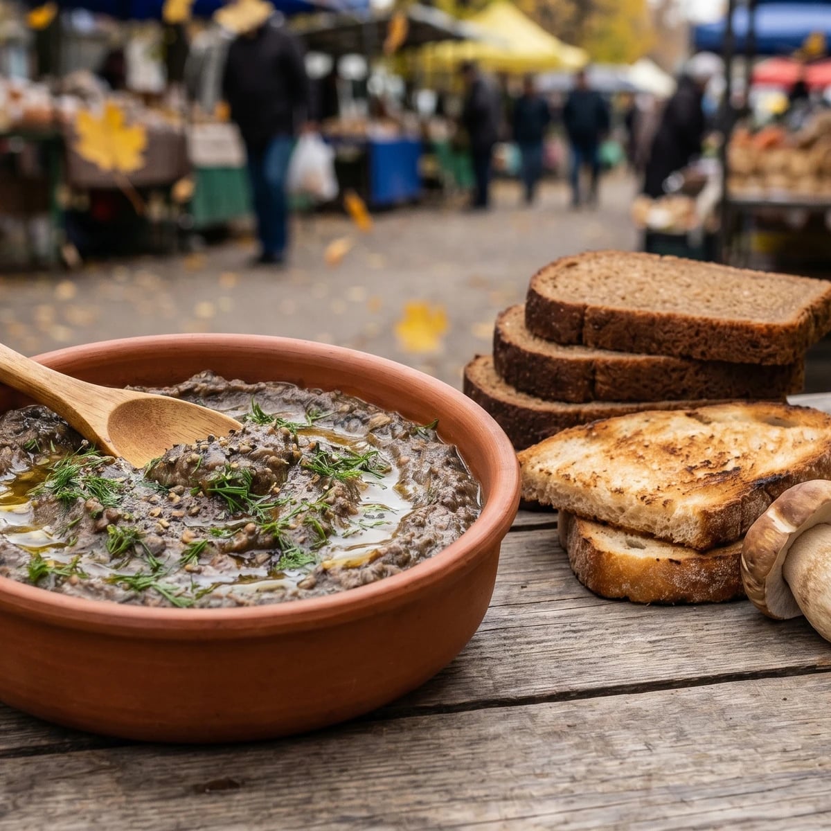 Hrybna Ikra (грибна ікра, mushroom caviar)