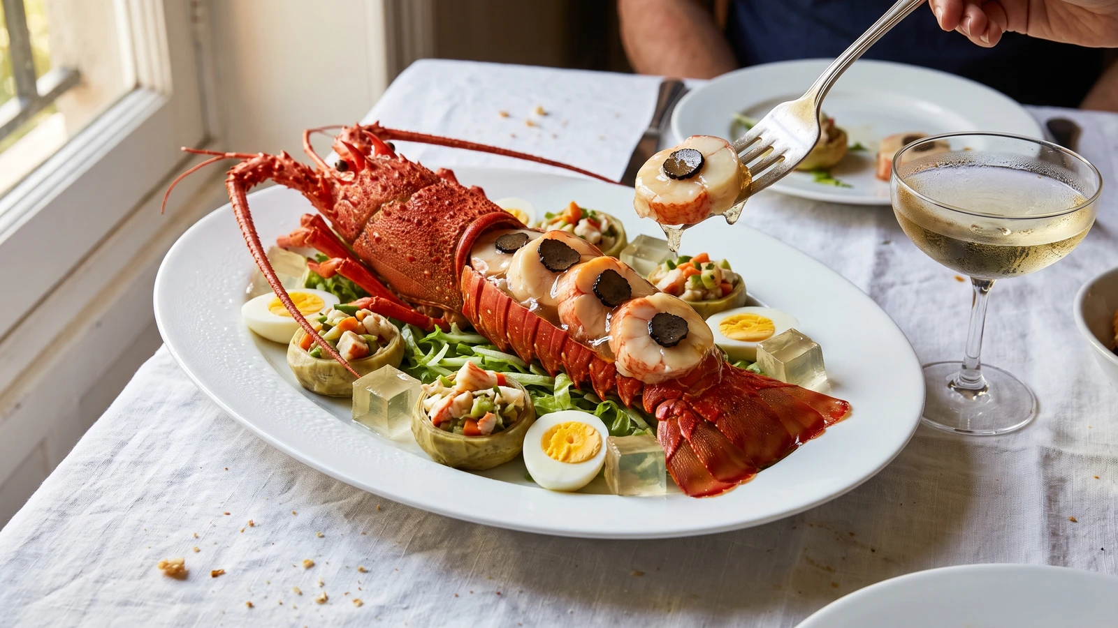 Langouste à la Parisienne
