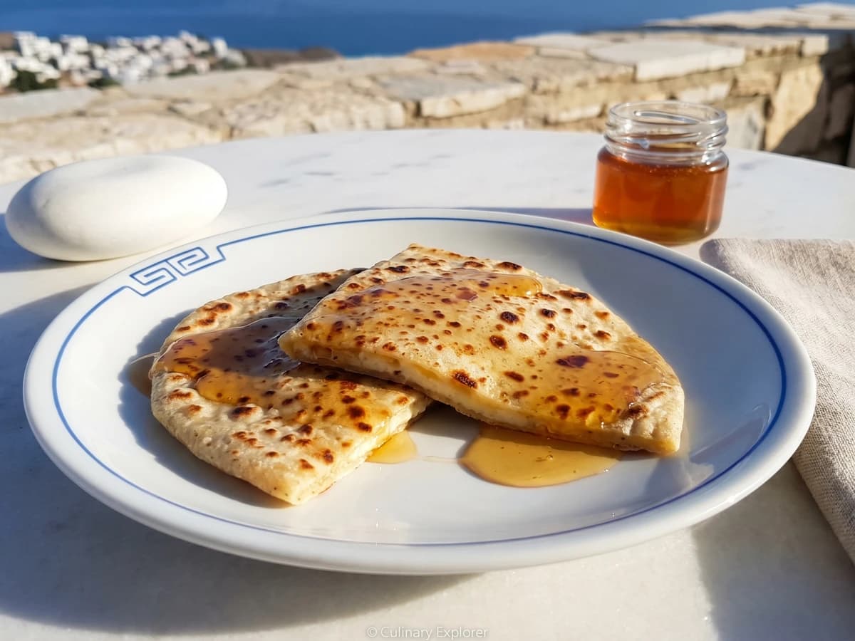 Sfakianopita from Sfakia, Crete (Σφακιανόπιτα)