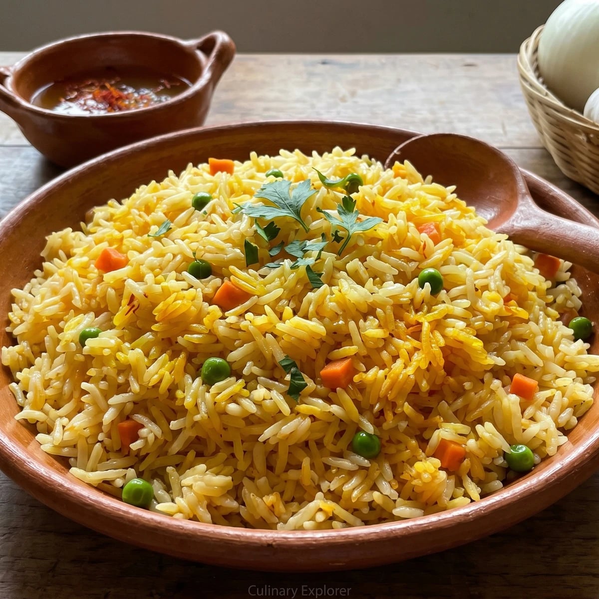 Arroz con Azafrán Comiteco