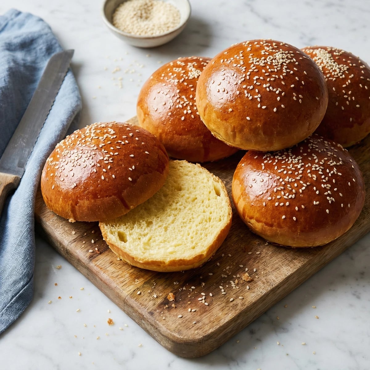 Brioche Burger Buns
