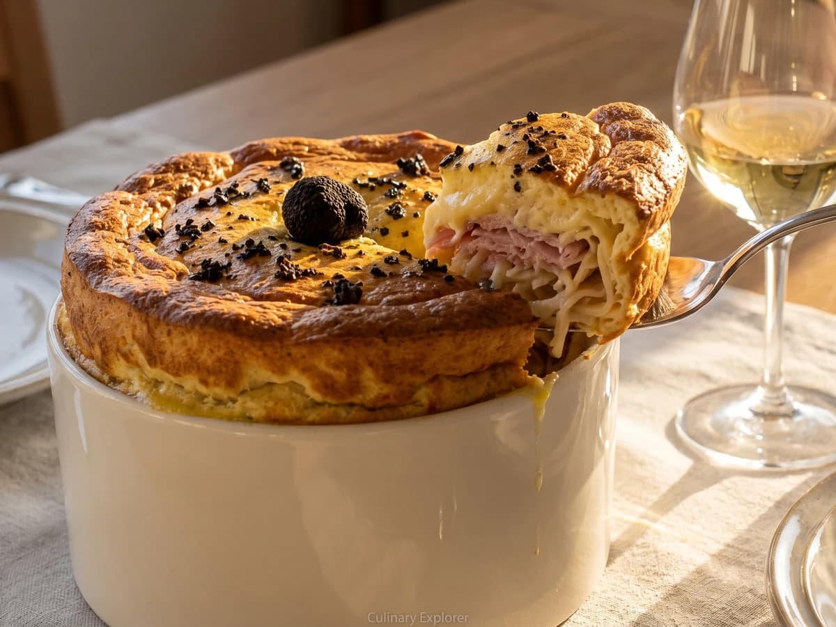 Soufflé de Jambon Gastronome - Chef Juliette