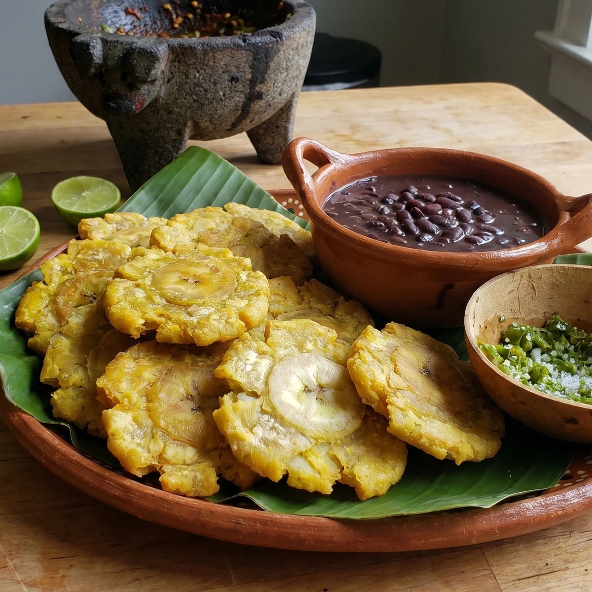 Tabasco Green Plantain Tostones