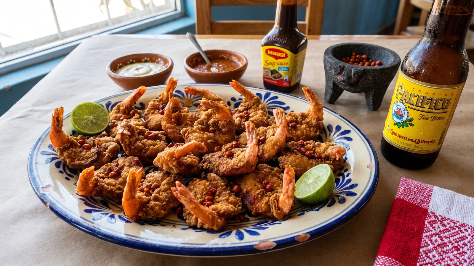 Camarón Empanizado al Chiltepín