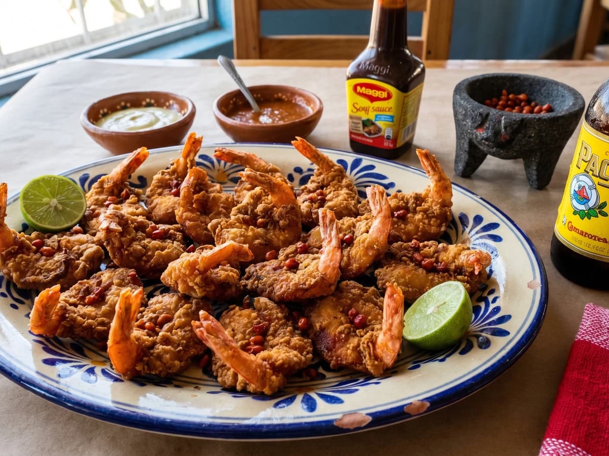 Camarón Empanizado al Chiltepín - Chef Lupita