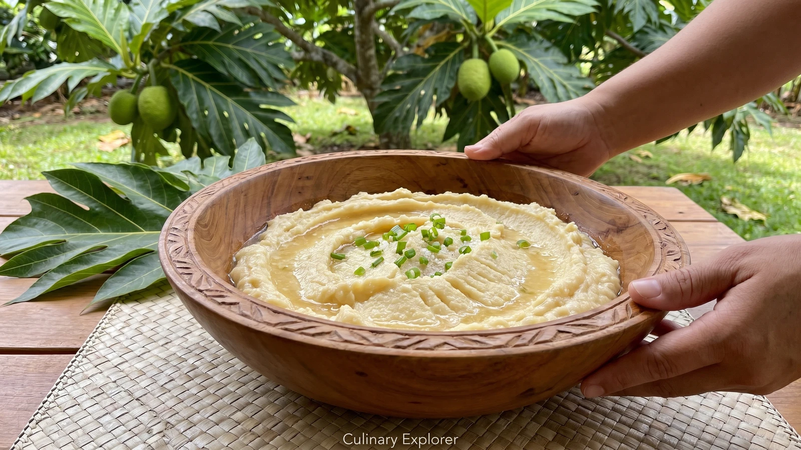 ʻUlu Mash (Hawaiian Mashed Breadfruit)
