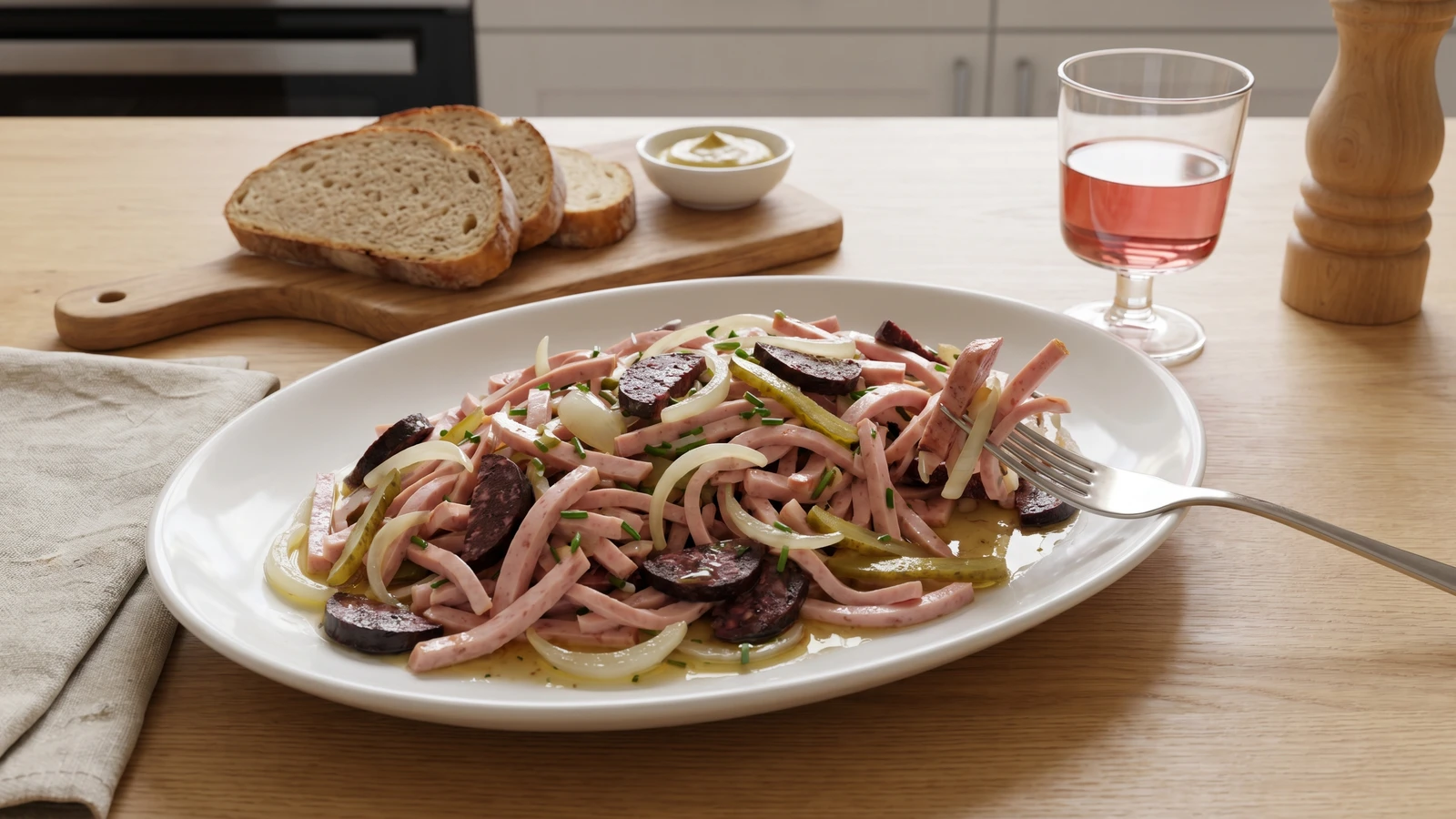 Schwäbischer Wurstsalat