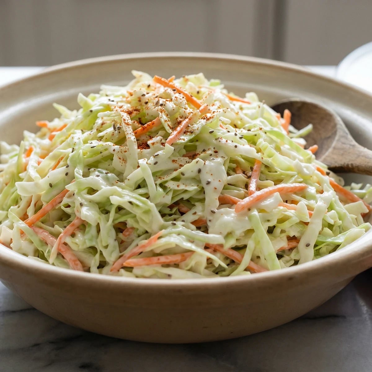 Creamy Midwestern Coleslaw