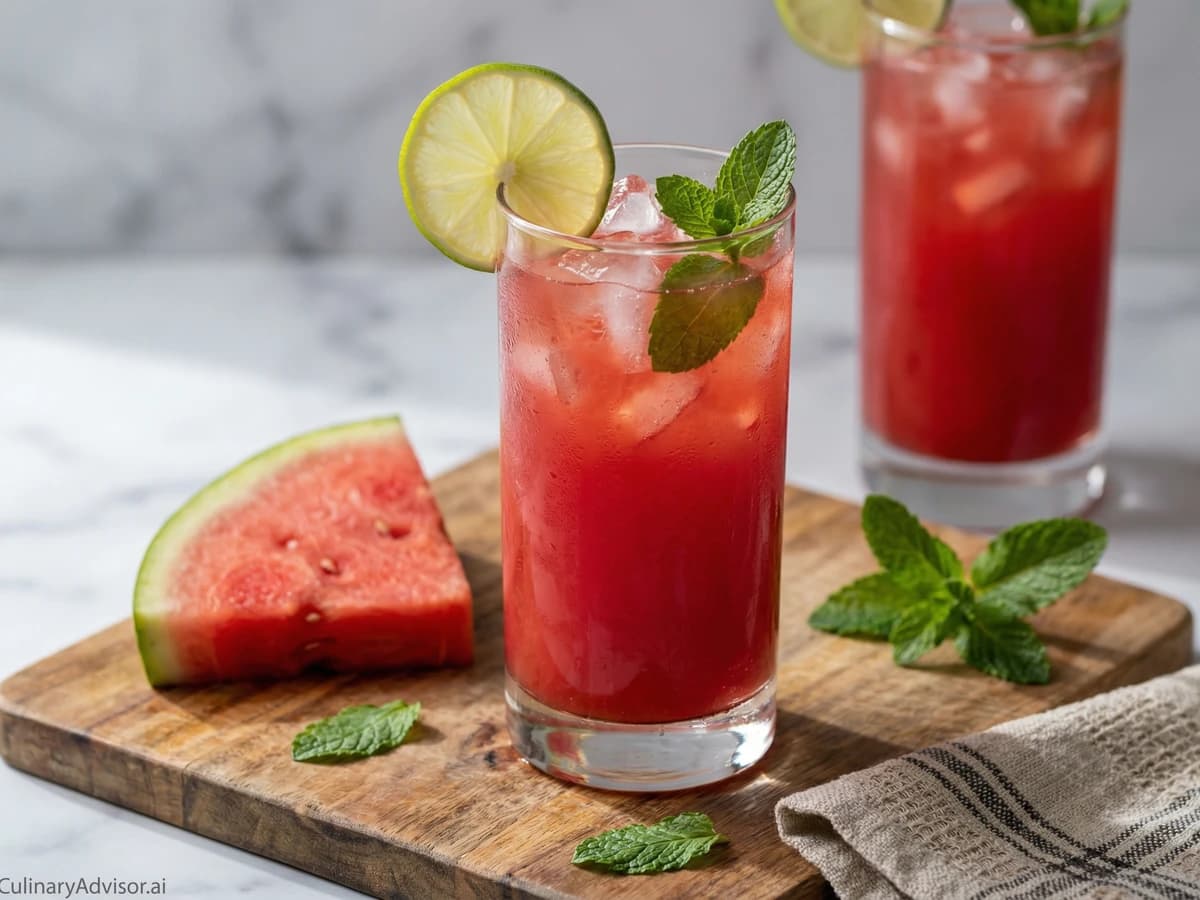 Watermelon Agua Fresca - Chef Dean