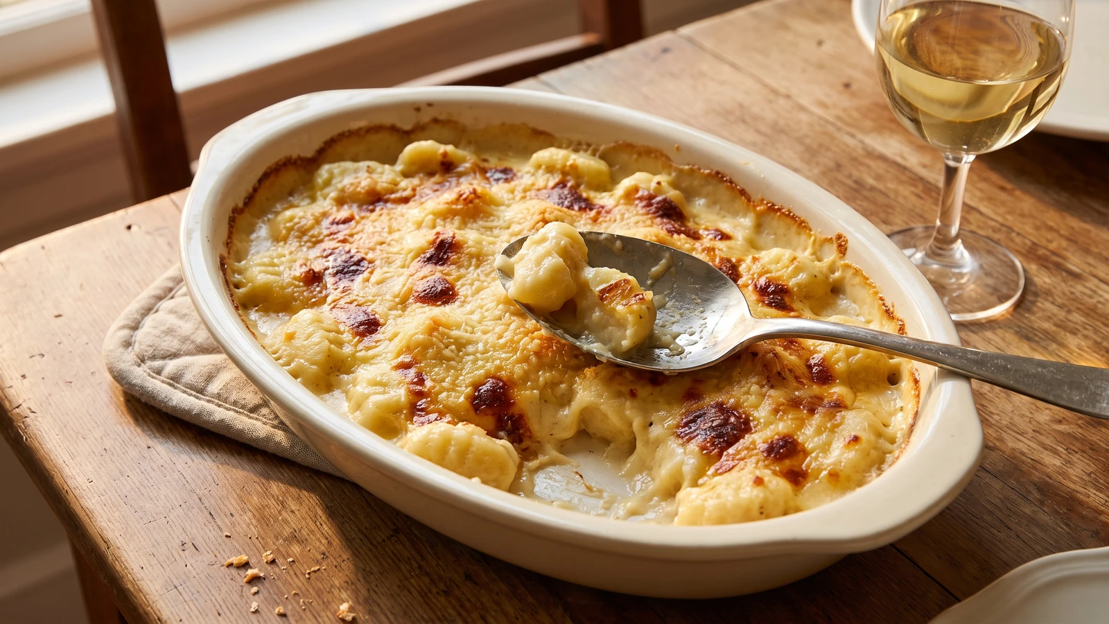 Gnochi au Gratin
