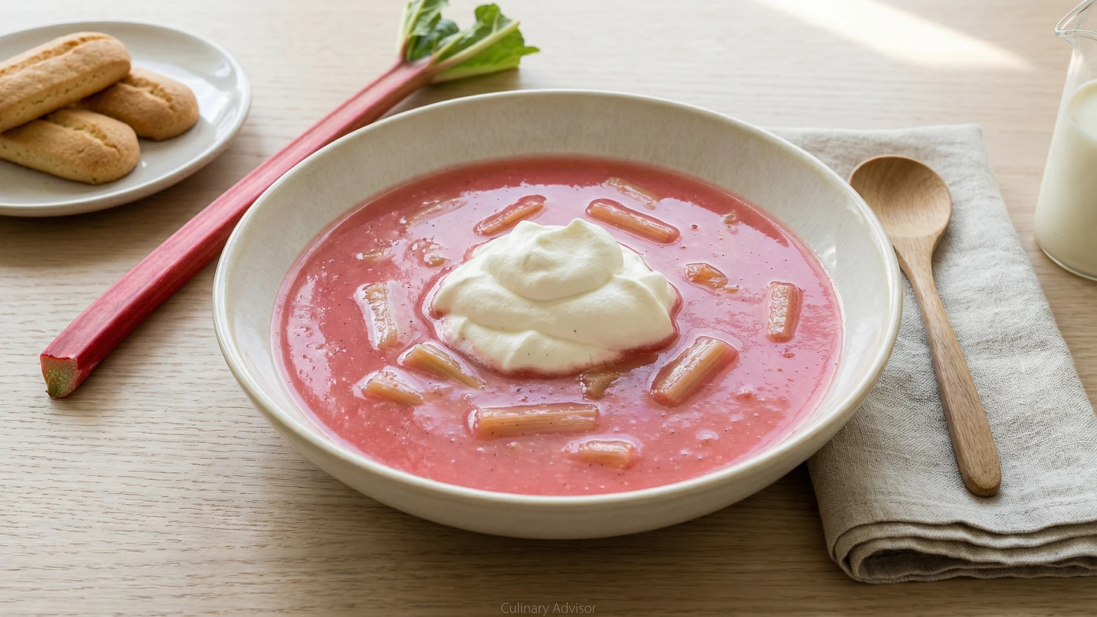 Rabarbersuppe