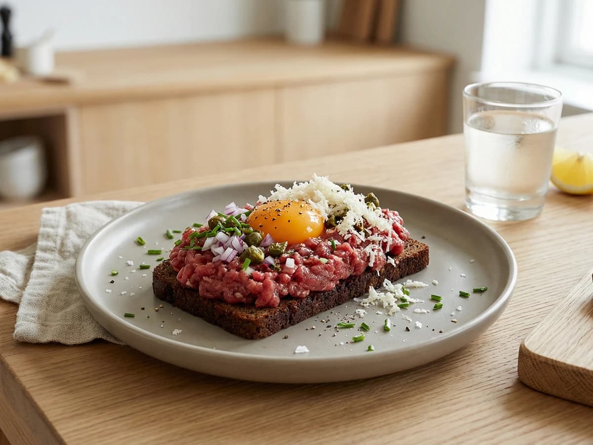 Tatar paa Rugbrod - Chef Freja