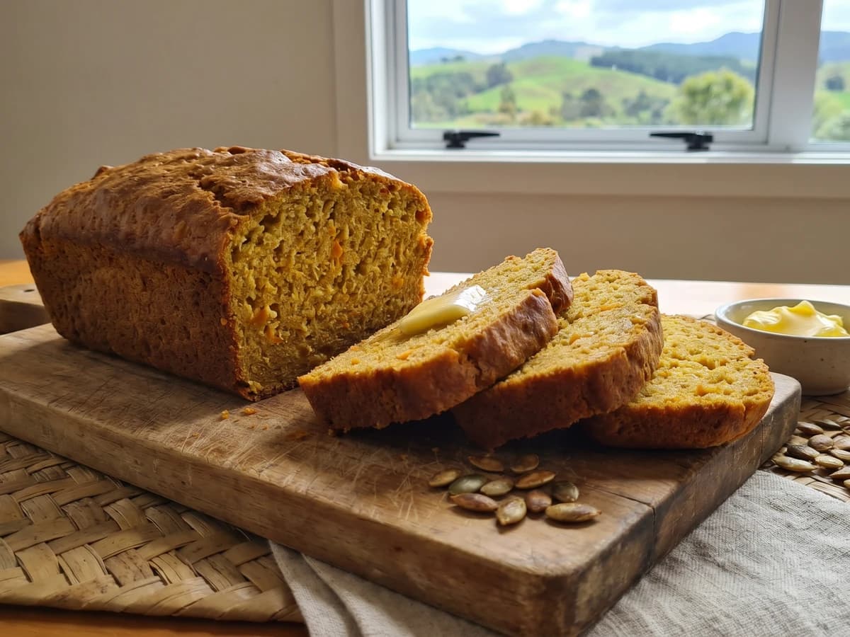 Kūmara Bread (Māori Sweet-Potato Loaf from Aotearoa) - Chef Makoa