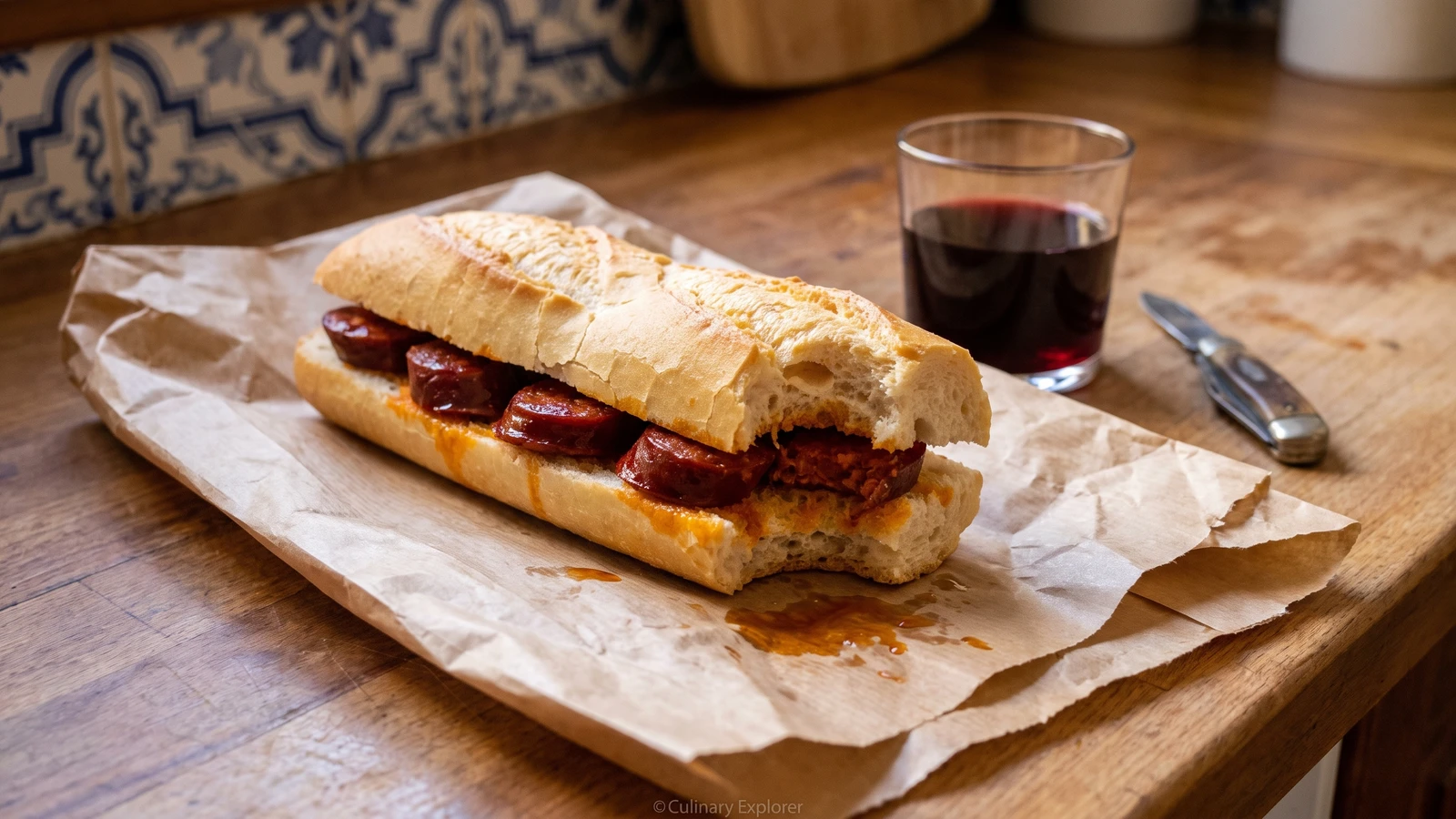 Bocadillo de Chorizo