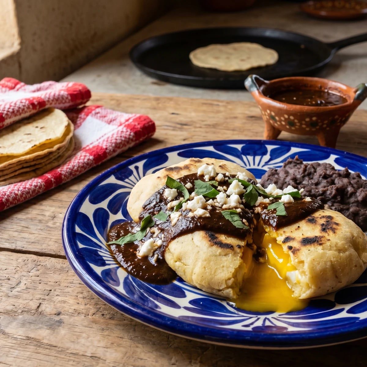 Huevos Encamisados Poblanos