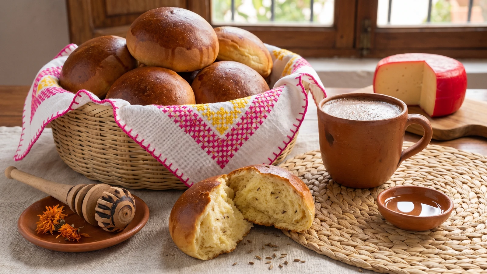 Pan de Leche Yucateco con Azahar