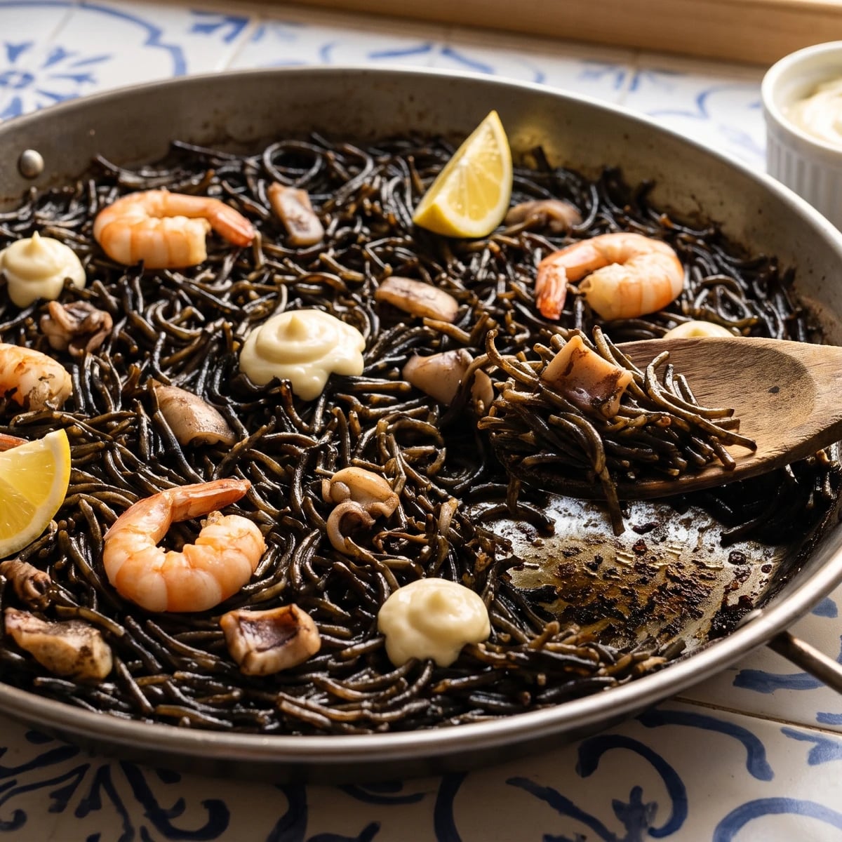 Fideuà Negra Valenciana