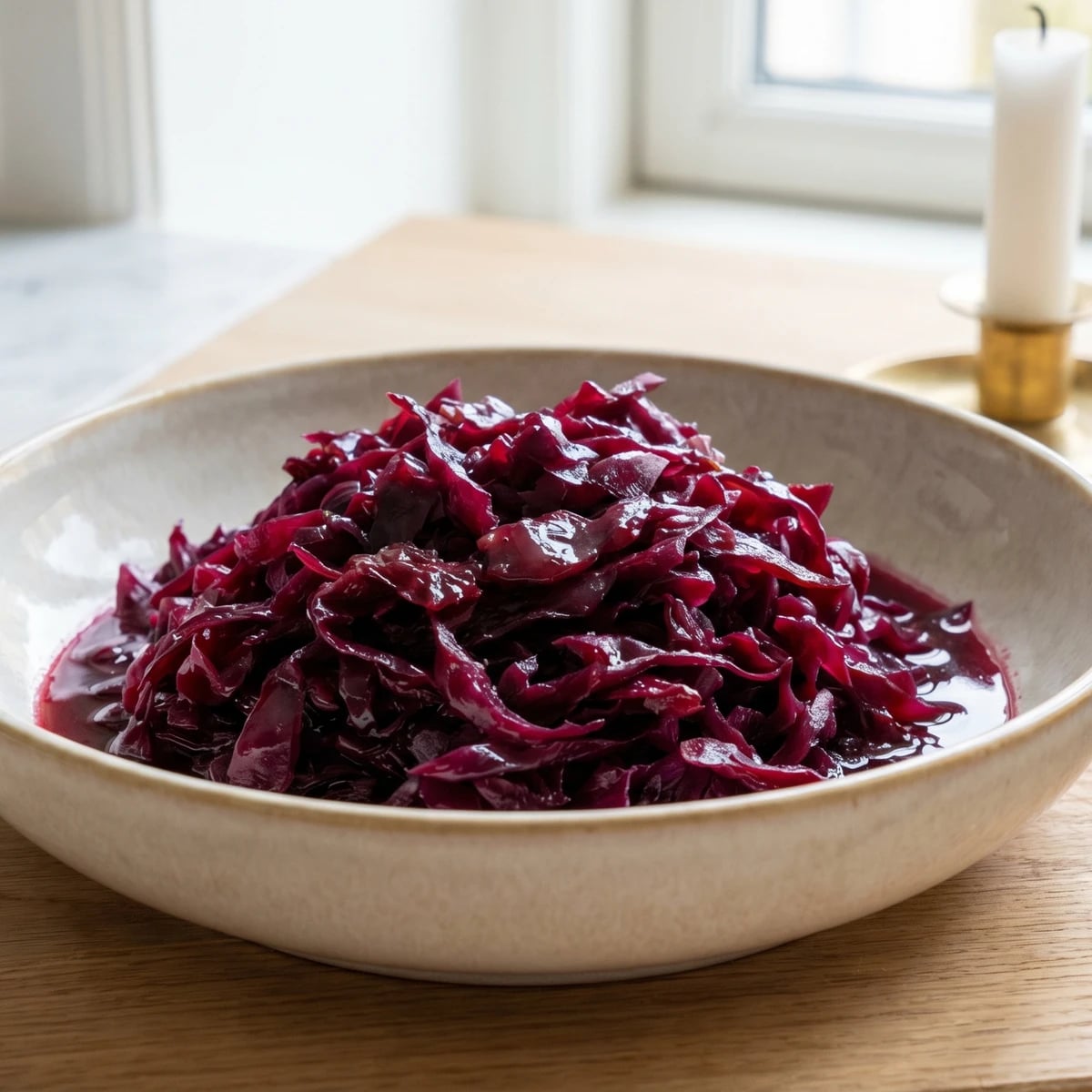 Rødkål (Danish Braised Red Cabbage)