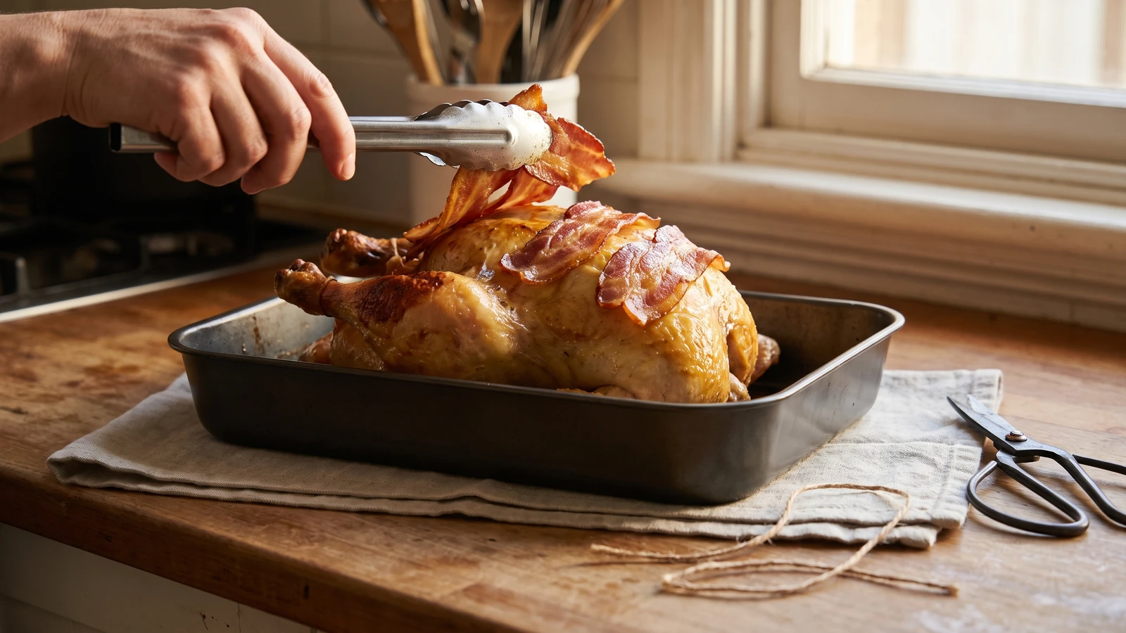 Larding Bacon For Roasts