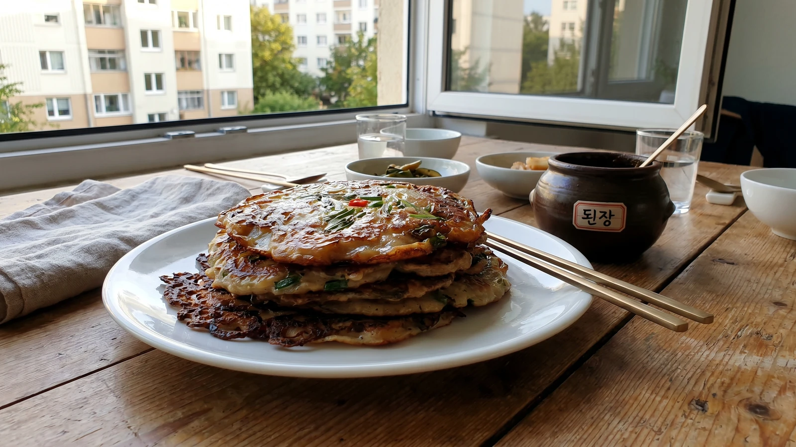 Jang-tteok (Fermented Paste Pancake)