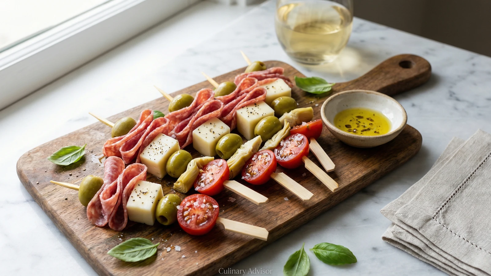 Antipasto Skewers