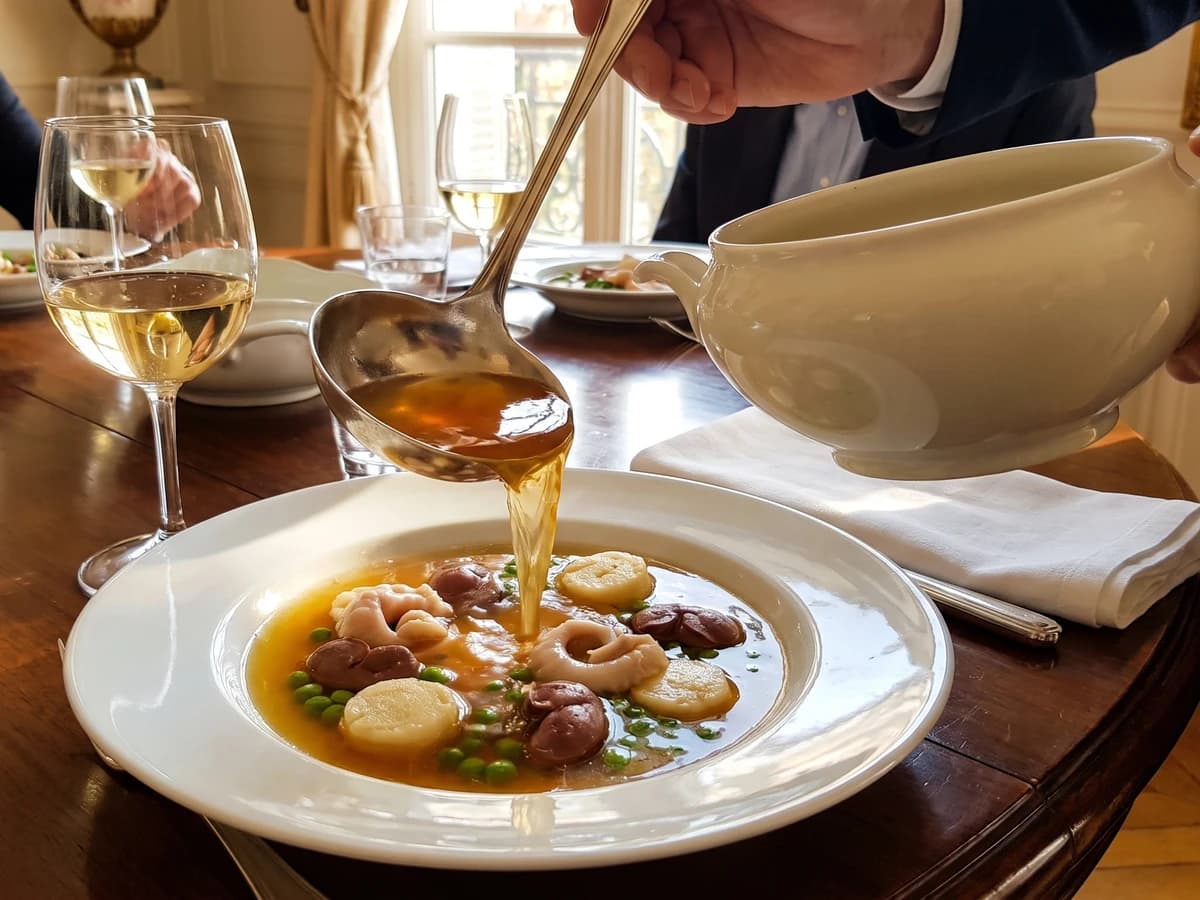 Consommé Imperiale - Chef Juliette