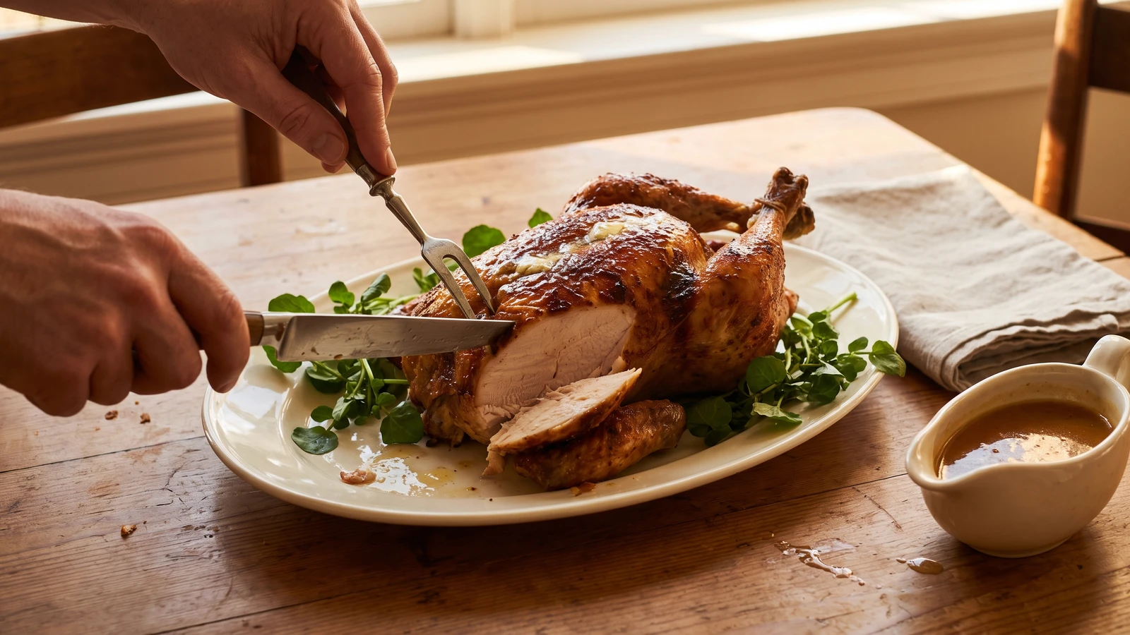 The Dressing and Accompaniments of Roasts