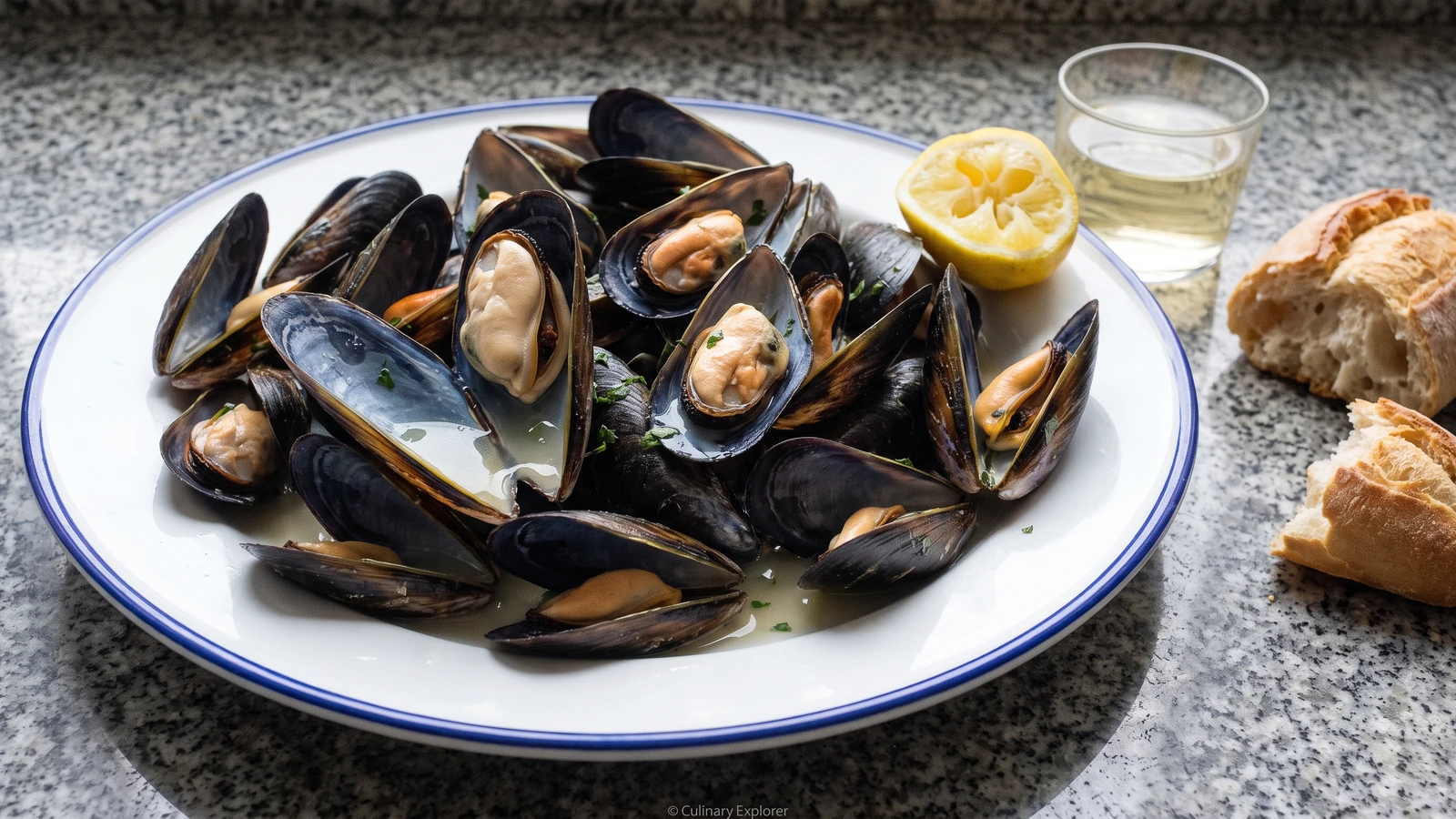 Mejillones al Vapor Gallegos