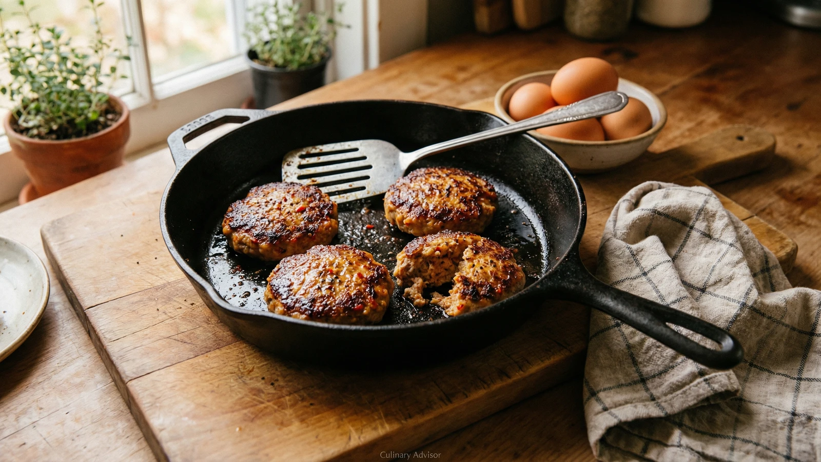 Homemade Cajun Breakfast Sausage